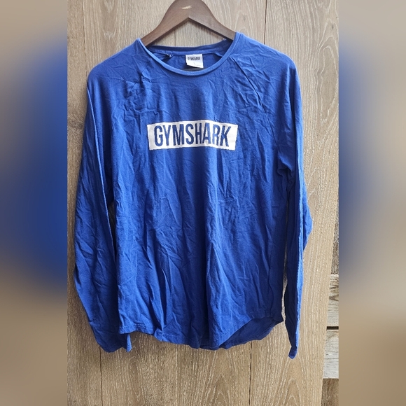 Gymshark Cobalt Blue Crew Neck Tee - Picture 1 of 3